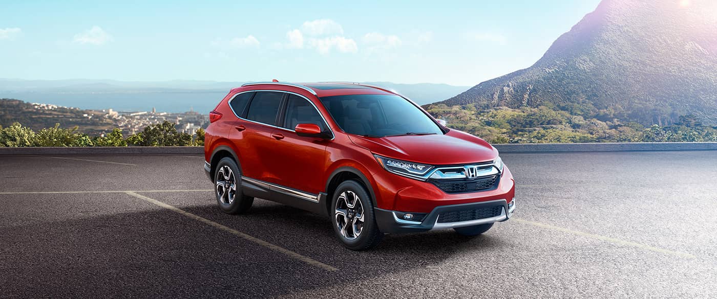 2018 Honda CR-V Touring Red Front Exterior Picture